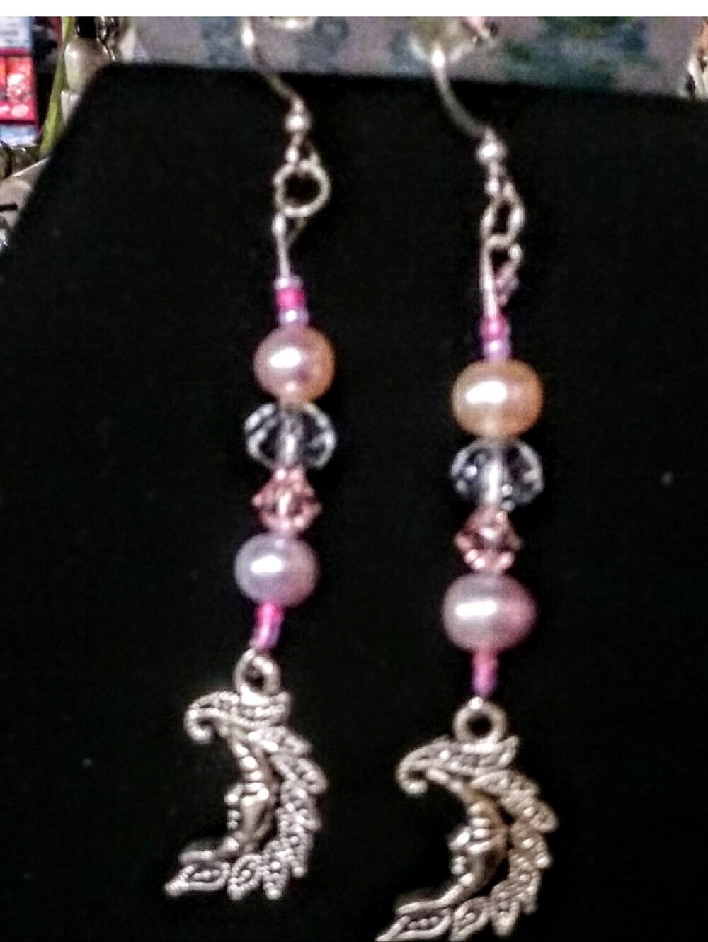 3 (For$25 ) PurpleKittyCreations/Earrings/Handmade